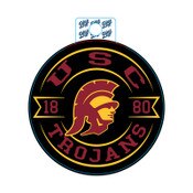 USC Trojans Foul Mouth Sticker